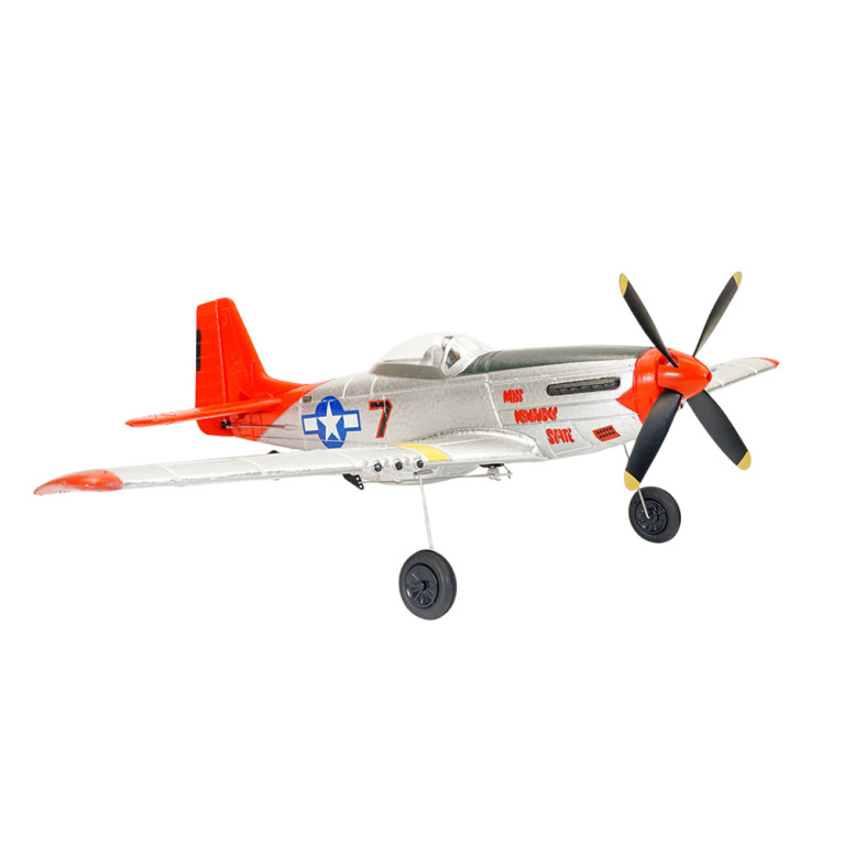 Avion Mustang P-51D V2 Rouge - VOLANTEX V761-5V2R