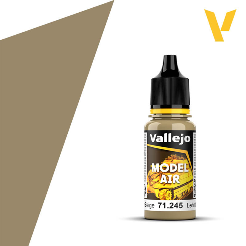 Beige Limoneux N°137 - 18ml Model Air - VALLEJO 71.245