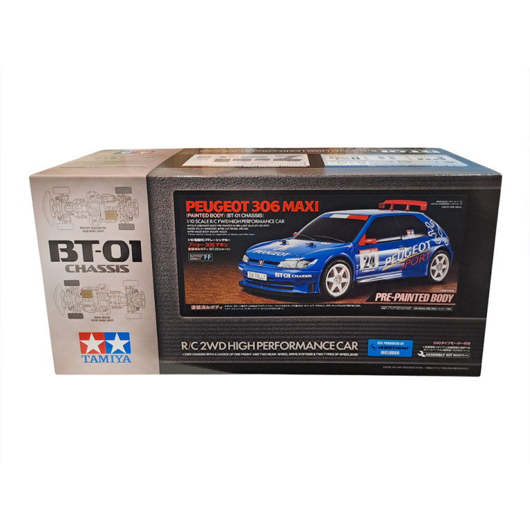 Peugeot 306 Maxi Pré-peinte - Châssis BT01 - TAMIYA 47513