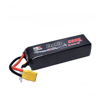 Accu LiPo 6S 22.2V 5000 mAh (XT90) - PINK PERFORMANCE PP1-6S5000-X9