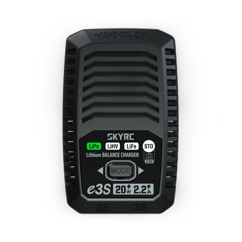 Chargeur e3S 2.2A 20W - SKYRC SK-100219-01 Chargeur e3S 2.2A 20W - SKYRC SK-100219-01