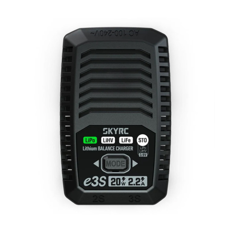 Chargeur e3S 2.2A 20W - SKYRC SK-100219-01 Chargeur e3S 2.2A 20W - SKYRC SK-100219-01