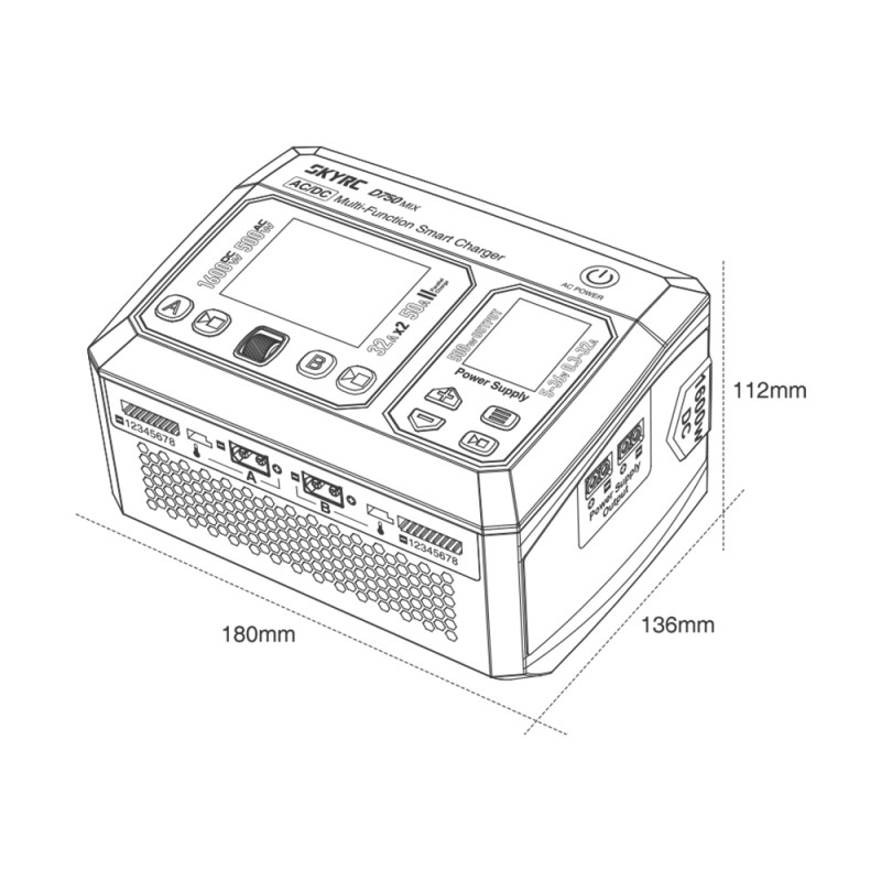 Chargeur D750 Mix - SKYRC SK-100201-01