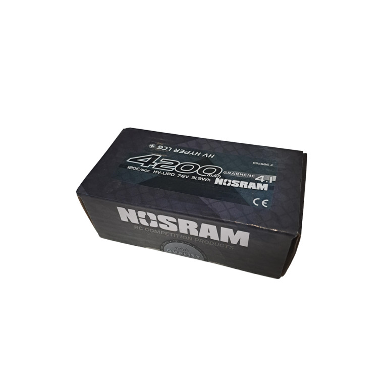 Accu LiPo 2S HV Hyper LCG 7.6V 4200mh - NOSRAM 999753