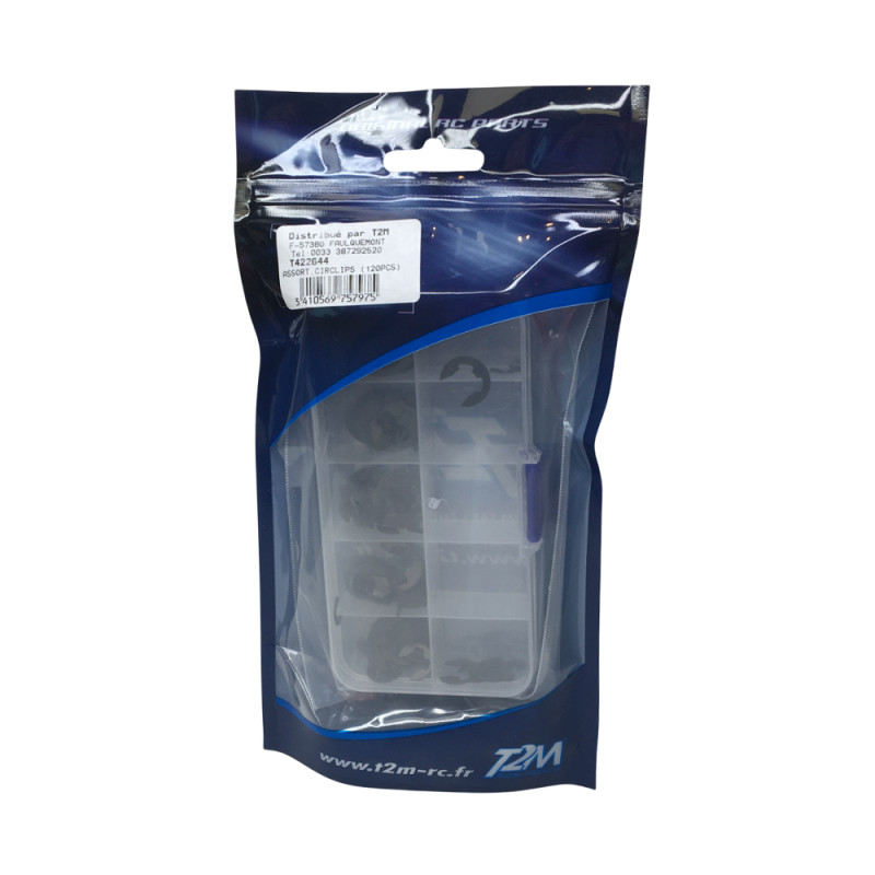 Assortiment Circlips - x120 - T2M T422644