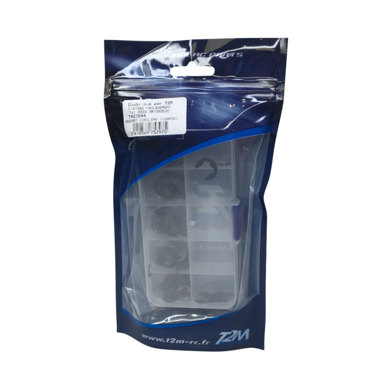 Assortiment Circlips - x120 - T2M T422644
