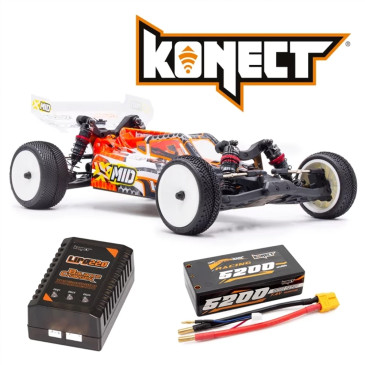 Buggy X-MID + batterie/chargeur - HOBBYTECH 1.XMID.RTR-PACK