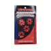 Rondelles de roues aluminium rouge - TRAXXAS 10257-RED