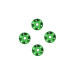 Rondelles de roues aluminium - Vert - TRAXXAS 10257-GRN