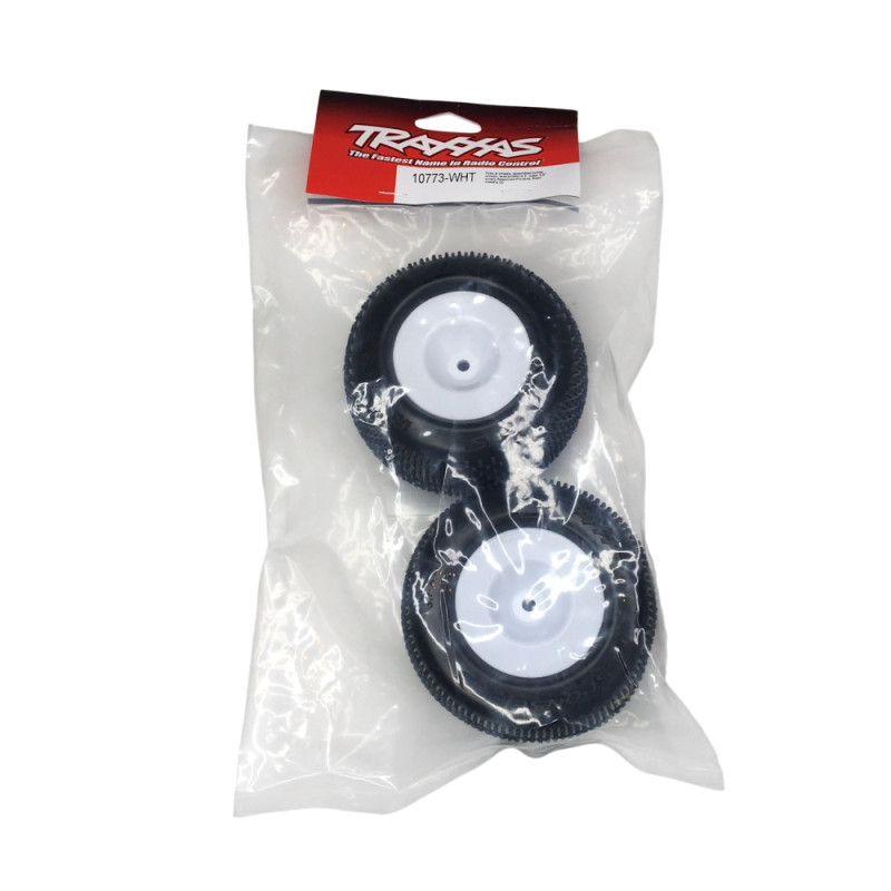 2 Roues "Response Pro" S1 - Blanches - TRAXXAS 10773-WHT
