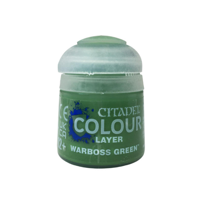 Peinture Layer Warboss Green, 12ml, Citadel 22-25