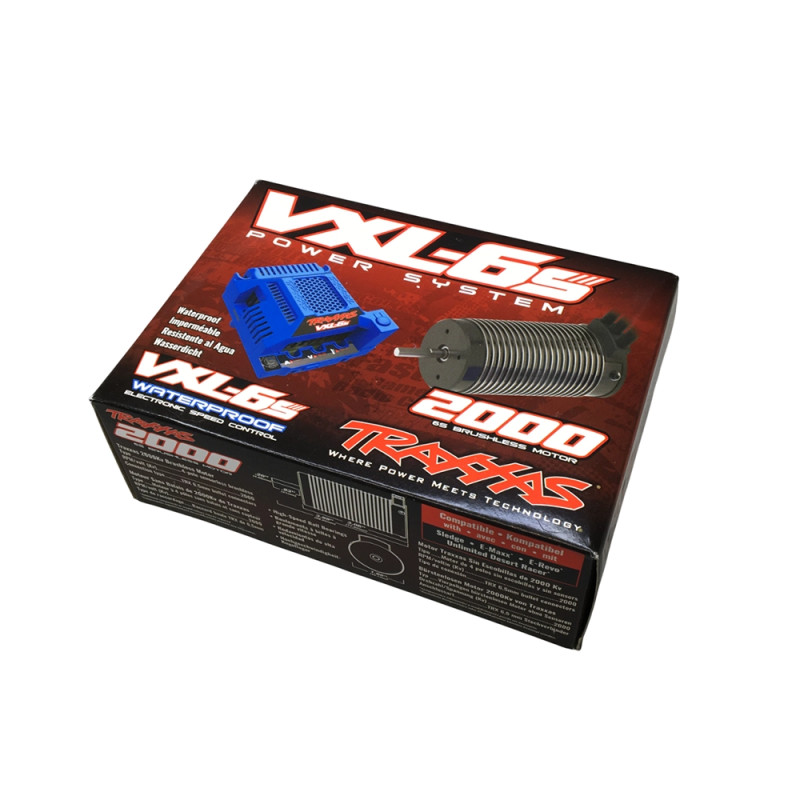 Combo brushless Velineon VXL6S + moteur 2000Kv - TRAXXAS 3484