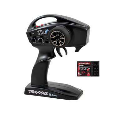 Radio TQi 2.4GHz 2 voies + micro récepteur - TRAXXAS 6509A