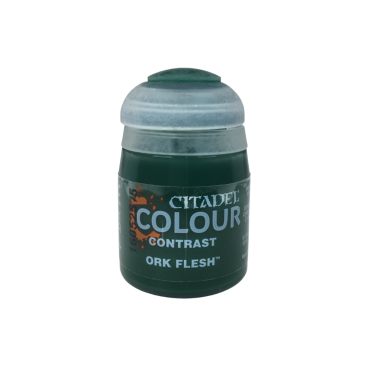 Peinture Contrast Ork Flesh, 18ml, Citadel 29-22
