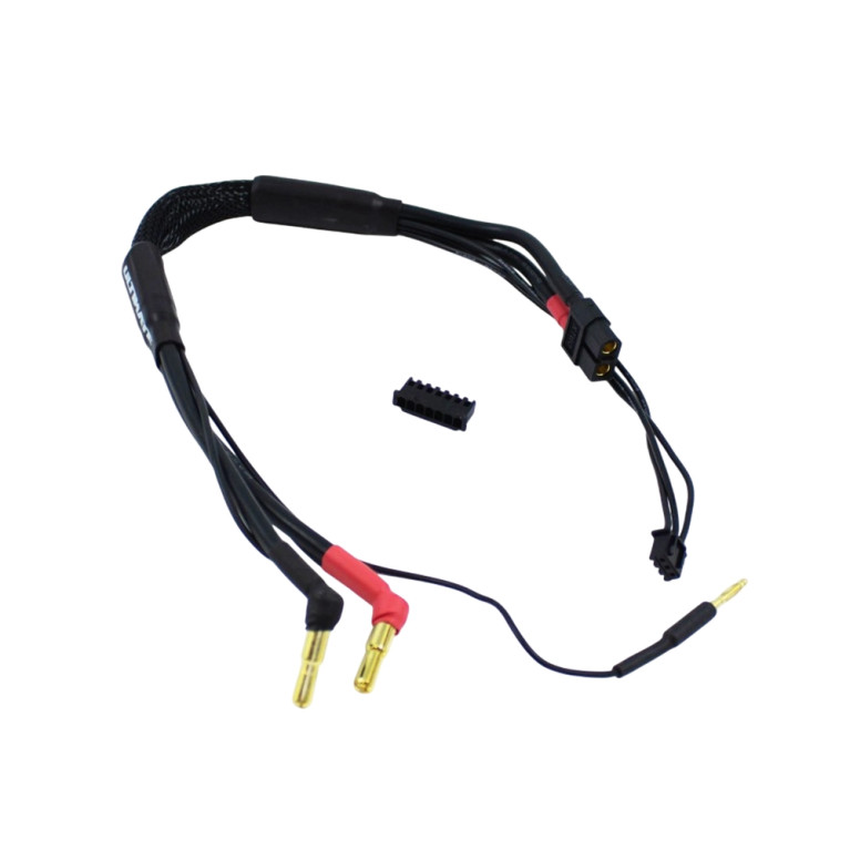 Cable de charge 2S XT60 - PK 4.0/5.0mm (30cm) - ULTIMATE UR46503-XT Cable de charge 2S XT60 - PK 4.0/5.0mm (30cm) - ULTIMATE UR46503-XT