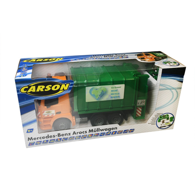 Camion Poubelle Mercedes-Benz RTR - CARSON 500907672