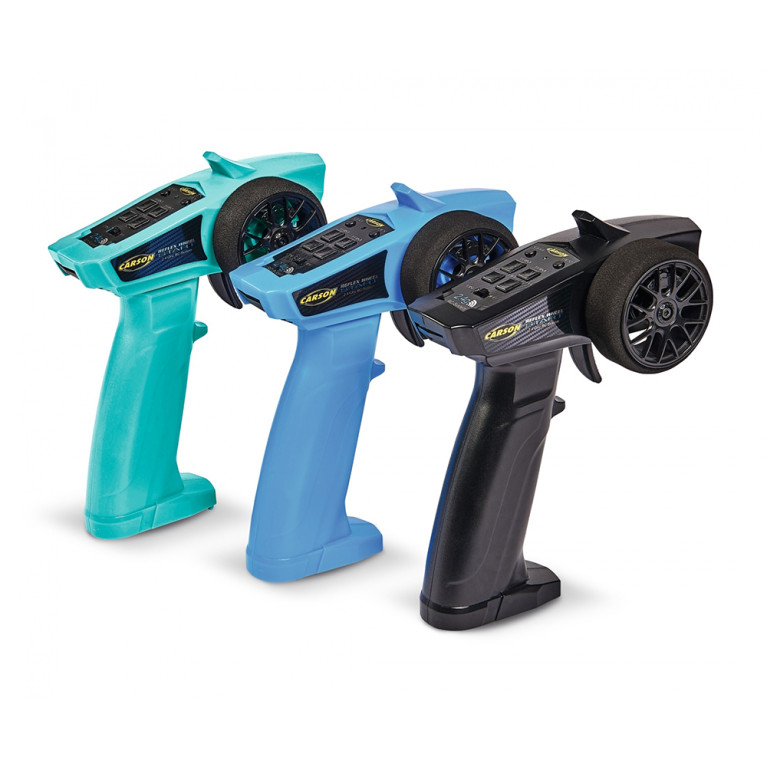 Radio Reflex Wheel Start 2.4G - Bleu - CARSON 500500100