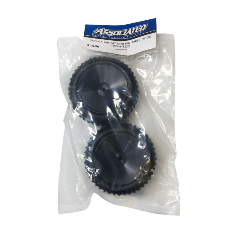 Roues Large Mini Pin (x2) - Buggy Reflex - TEAM ASSOCIATED 21540