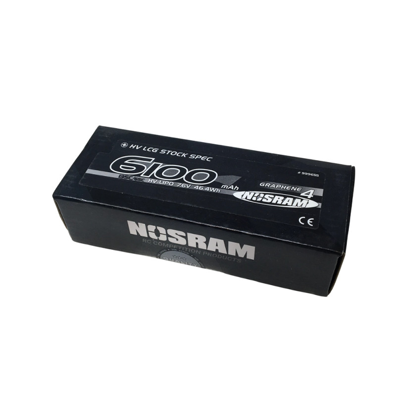 Accu LiPo 2S HV LCG 7.6V 6100mAh - NOSRAM 999655