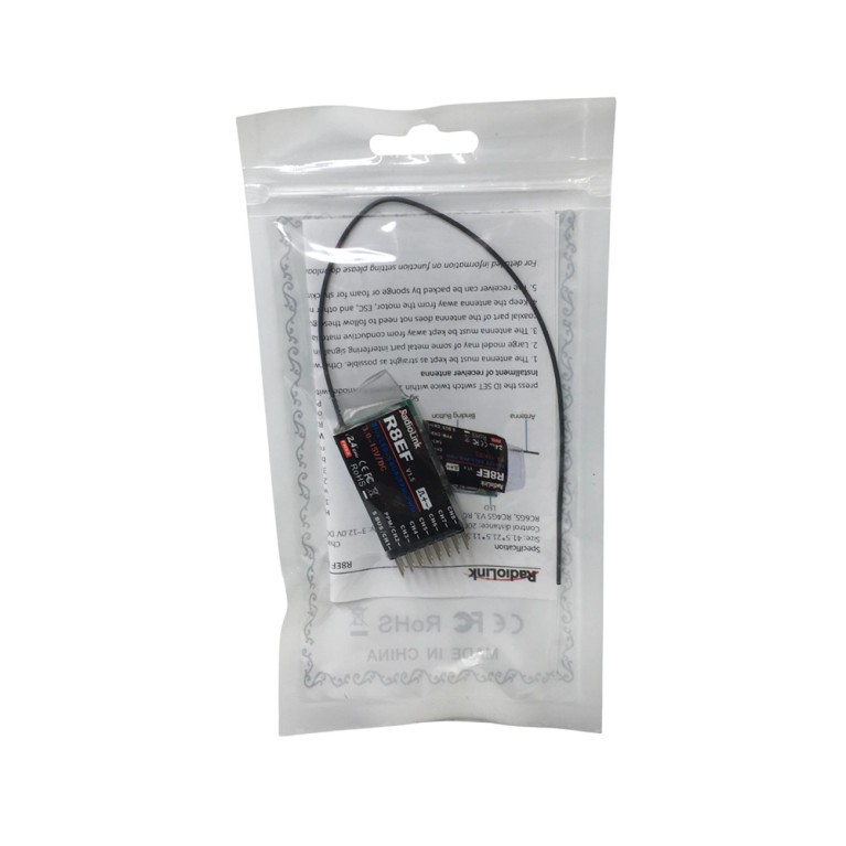 Récepteur R8EF 2.4GHz 8 voies pour T8FB - RADIOLINK RADR8EF