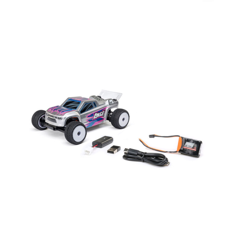 Micro-T Truck 2S 2WD Stadium RTR - Argent - LOSI LOS-1392T2