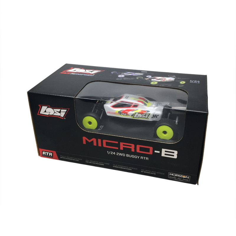 Micro-B Buggy 2S 2WD RTR - Blanc - LOSI LOS00007T1