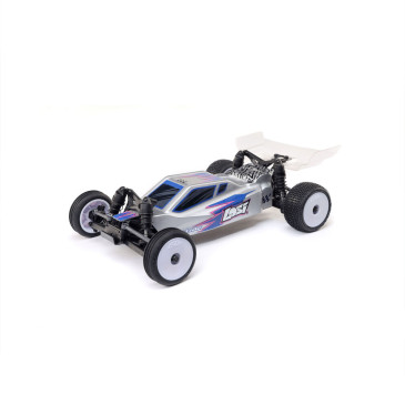 Micro-B Buggy 2S 2WD RTR - Argent - LOSI LOS00007T2