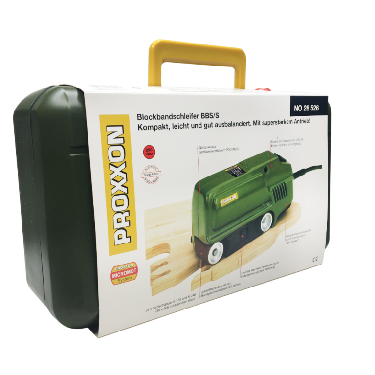 Ponceuse à bande BBS/S - PROXXON 28526