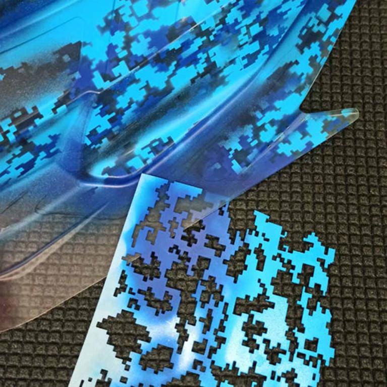 Pochoir "Camo Digi" - BITTYDESIGN BDSTC-017