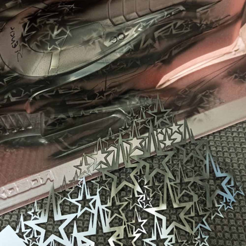 Pochoir "Stars V1" - BITTYDESIGN BDSTC-011