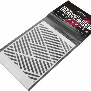 Pochoir "Ipnotic V3" - BITTYDESIGN BDSTC-007