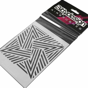 Pochoir "Ipnotic V1" - BITTYDESIGN BDSTC-005