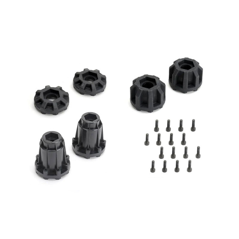 2 Roues "EX Low Profile King Cobra" montées collées - JETKO JK1602CB