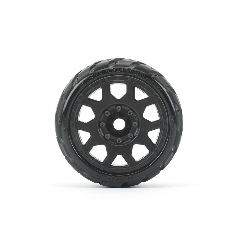 2 Roues "EX Low Profile King Cobra" montées collées - JETKO JK1602CB