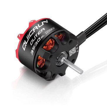 Moteur Brushless Quicrun Outer 3530SL - 2200Kv - HOBBYWING 30404852