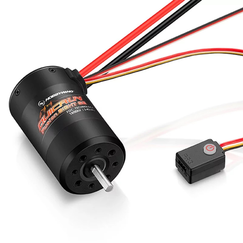 Combo QuicRun Fusion 8IGHT SE - 1800Kv - HOBBYWING 30109100