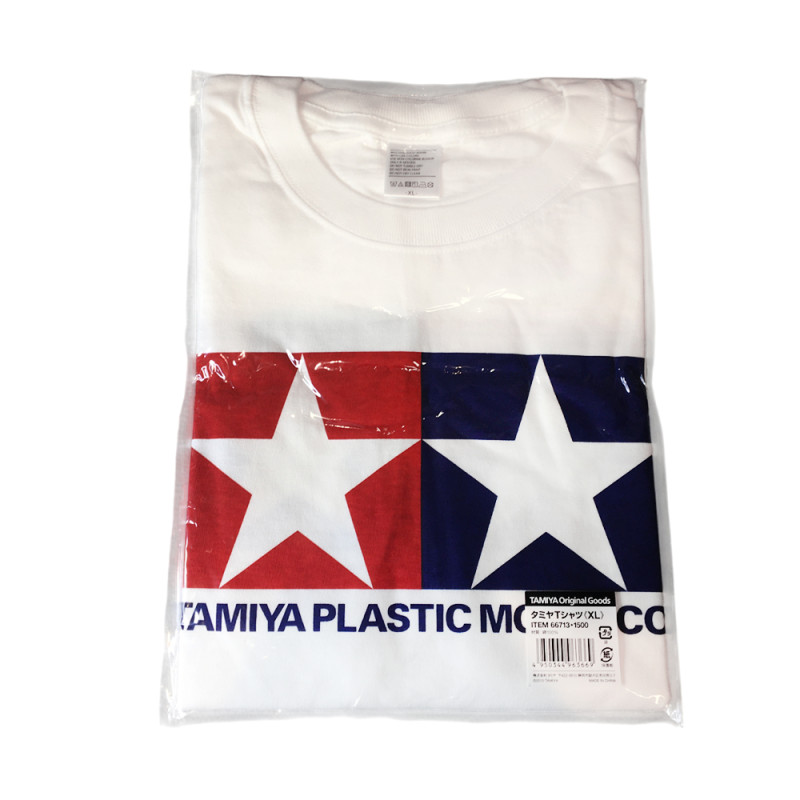 T-shirt Tamiya blanc - XL - TAMIYA 66713