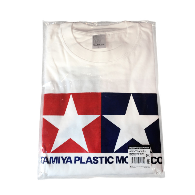 T-shirt Tamiya blanc - L - TAMIYA 66712