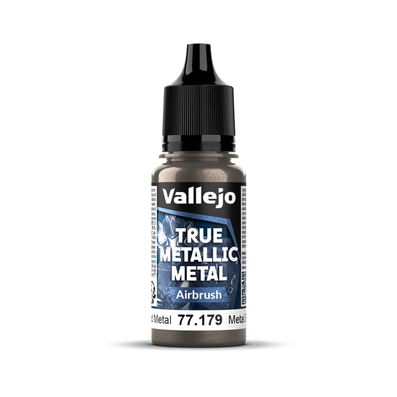 Métal Vieilli N°79 - 18ml Airbrush True Metallic Metal - VALLEJO 77.179