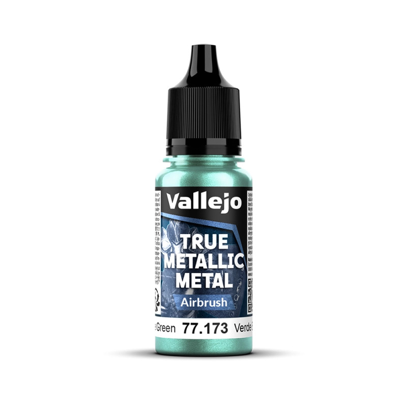 Vert Scarabée N°73 - 18ml Airbrush True Metallic Metal - VALLEJO 77.173