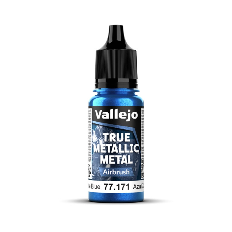 Bleu Saphir N°71 - 18ml Airbrush True Metallic Metal - VALLEJO 77.171