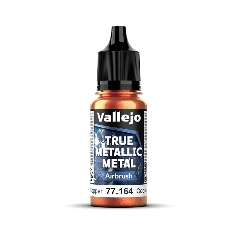 Cuivre Ancien N°64 - 18ml Airbrush True Metallic Metal - VALLEJO 77.164
