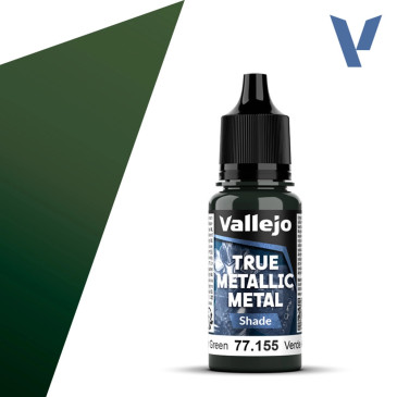 Vert Ambre N°55 - 18ml Shade True Metallic Metal - VALLEJO 77.155
