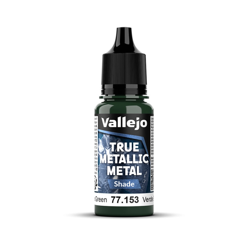 Vert Scarabée N°53 - 18ml Shade True Metallic Metal - VALLEJO 77.153