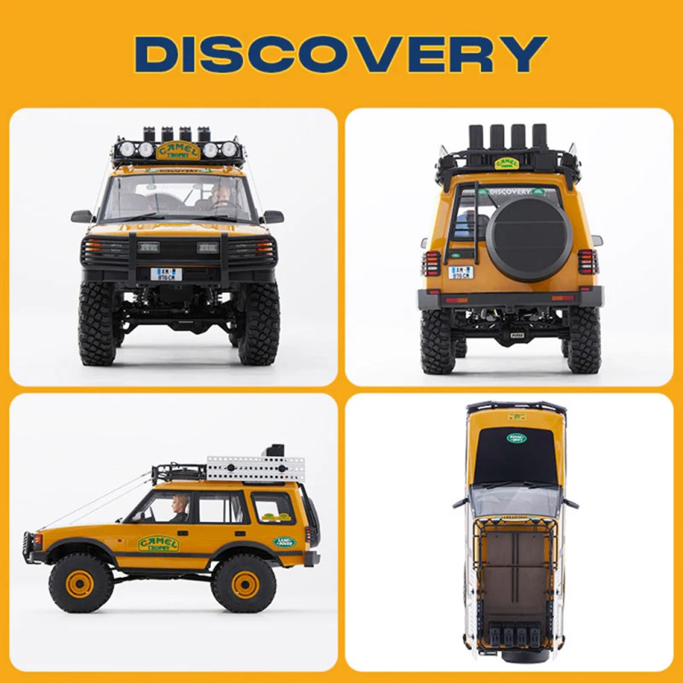 Discovery FCX10 Land Rover Camel Trophy - RS - FMS FMS11043RS-YL-SP