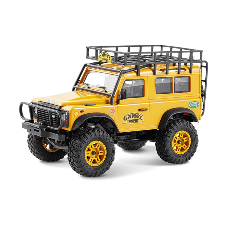 Defender 90 FCX24M Land Rover Camel Trophy - RTR - FMS FMS12491RTR-YL