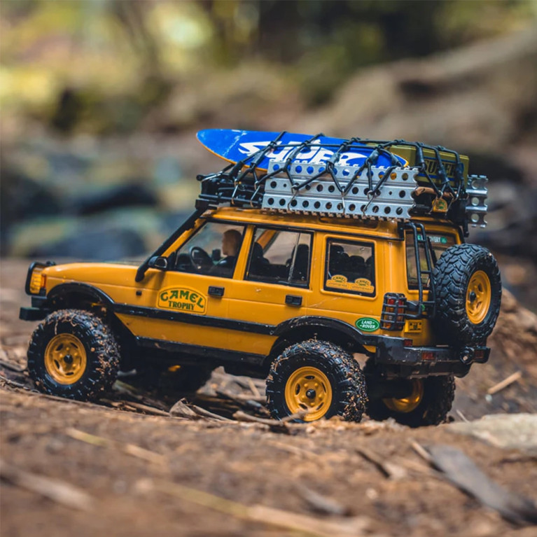 Defender 90 FCX24M Land Rover Camel Trophy - RTR - FMS FMS12491RTR-YL