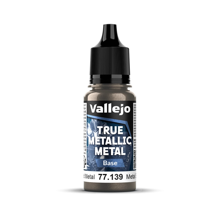 Métal Vieilli N°39 - 18ml Base True Metallic Metal - VALLEJO 77.139