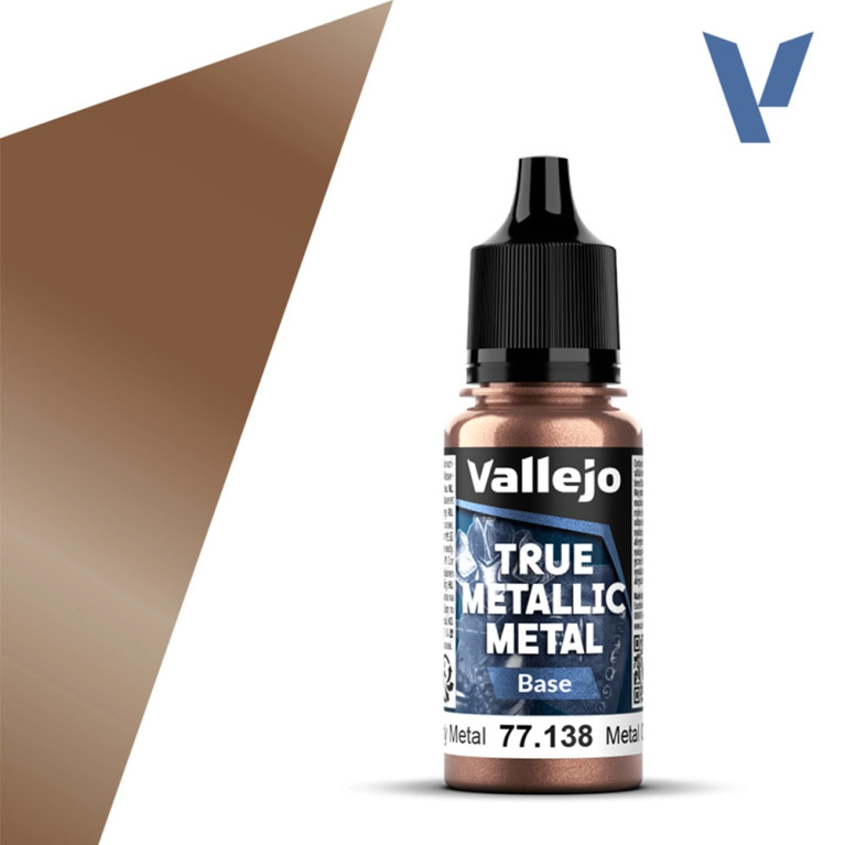 Métal Oxydé N°38 - 18ml Base True Metallic Metal - VALLEJO 77.138