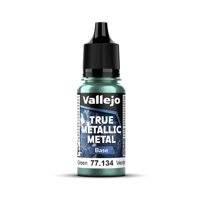 Vert Sombre N°34 - 18ml Base True Metallic Metal - VALLEJO 77.134